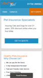 Mobile Screenshot of healthy-pets.co.uk